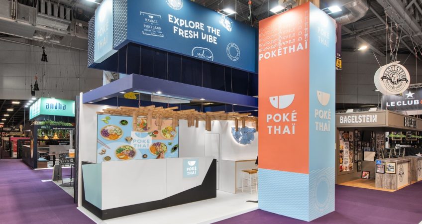 Stand Poké Thaï au Salon de la Franchise  