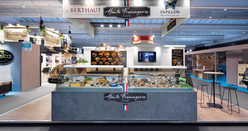 Stand Haute Fromagerie au Salon du Fromage  