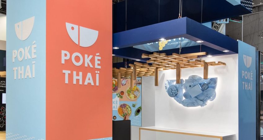 Stand Poké Thaï au Salon de la Franchise  