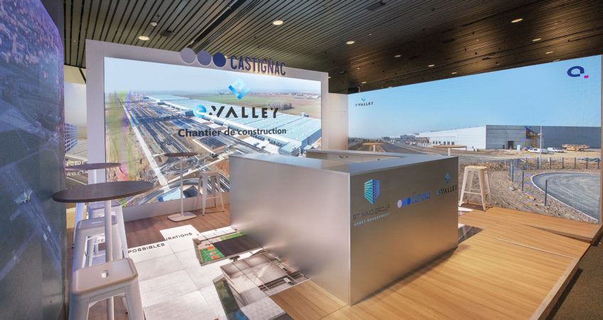 Réalisation du stand sur-mesure Castignac au Salon SIMI  